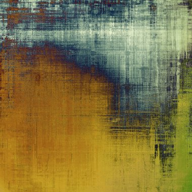 Soyut kompozisyon dokulu, vintage grunge lekeleri zemin üzerine. Farklı renk desen ile