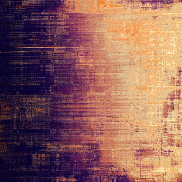 Fundo retrô abstrato ou textura antiquada. Com padrões de cores diferentes — Fotografia de Stock