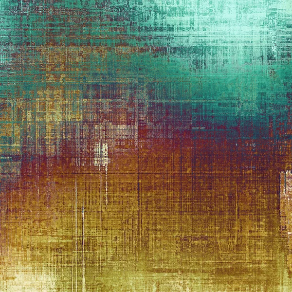 Fundo retrô abstrato ou textura antiquada. Com padrões de cores diferentes — Fotografia de Stock