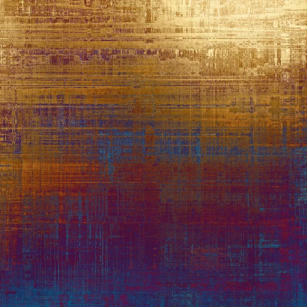 Fundo retrô abstrato ou textura antiquada. Com padrões de cores diferentes — Fotografia de Stock