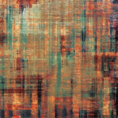 Retro arka plan veya eski moda doku. Farklı renk desen ile