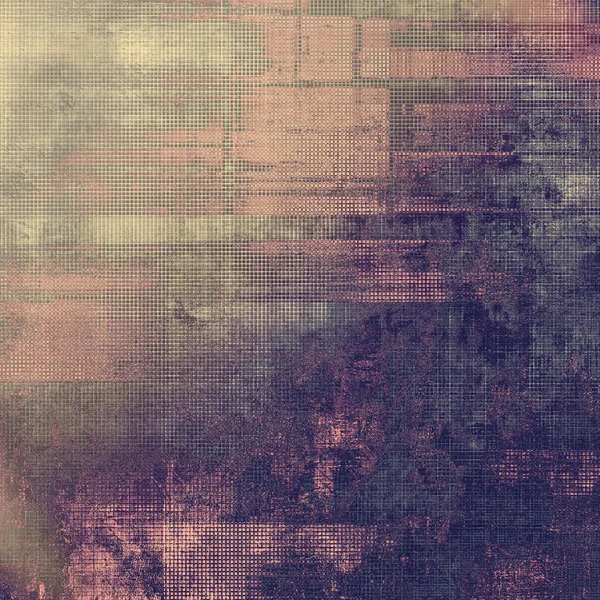 Fundo retrô abstrato ou textura antiquada. Com padrões de cores diferentes — Fotografia de Stock