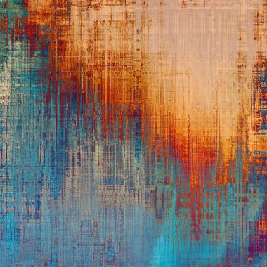 Retro arka plan veya eski moda doku. Farklı renk desen ile