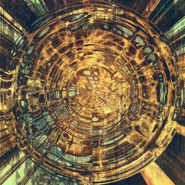 Eski antika doku (arka plan için). Farklı renk desen ile