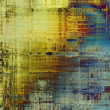 Eski retro vintage doku. Farklı renk desen ile