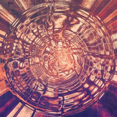 Eski retro vintage doku. Farklı renk desen ile