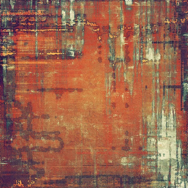 Fond rétro avec texture grunge ancienne. Avec des motifs de couleur différents — Photo