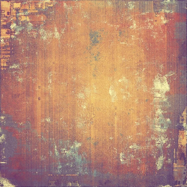 Textura retro grunge, fondo elegante de estilo antiguo. Con diferentes patrones de color — Foto de Stock