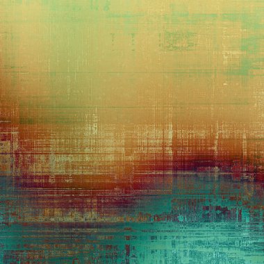 Antika antika doku, eski moda arka plan yıpranmış. Farklı renk desen ile