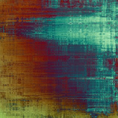 Antika antika doku, eski moda arka plan yıpranmış. Farklı renk desen ile