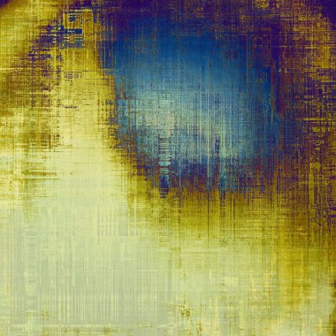 Vintage doku alan metin veya resim, grunge arka plan ile. Farklı renk desen ile