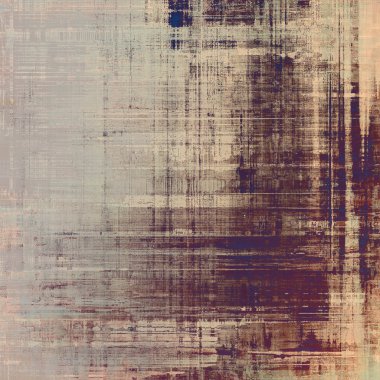 Vintage doku ile metin veya resim için yer. Farklı renk desen ile