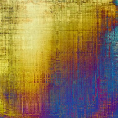 Antika antika doku, eski moda arka plan yıpranmış. Farklı renk desen ile