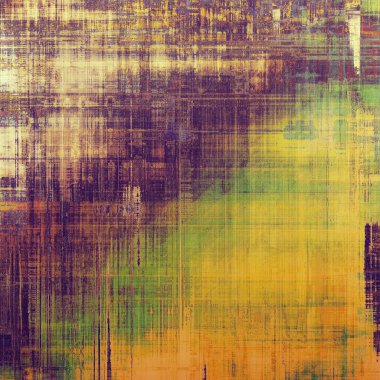 Antika antika doku, eski moda arka plan yıpranmış. Farklı renk desen ile