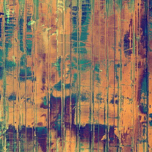 Grunge textura colorida para fundo retro. Com padrões de cores diferentes — Fotografia de Stock