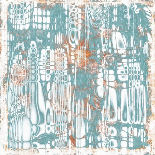 Composição abstrata sobre texturizado, fundo vintage com manchas grunge. Com padrões de cores diferentes — Fotografia de Stock