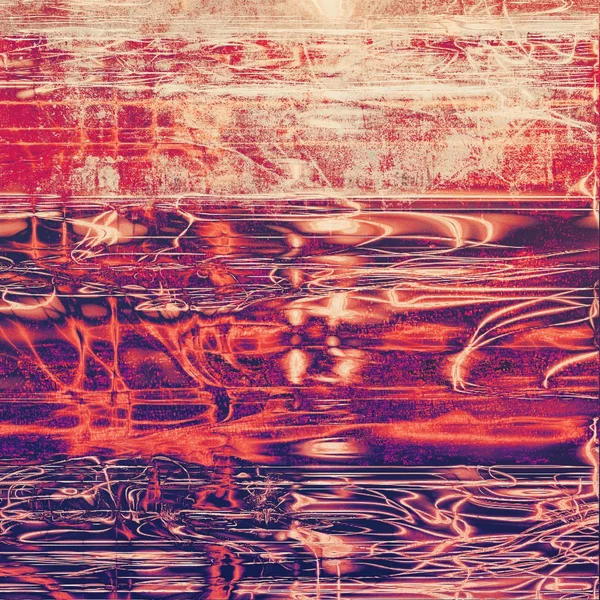 Abstraktní kompozice na texturou, ročník pozadí s grunge skvrny. Různé barevné vzory — Stock fotografie