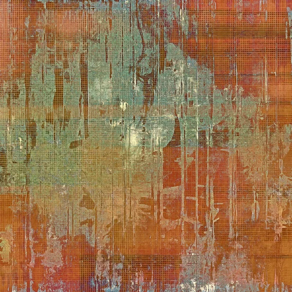 Retro achtergrond met oude grunge textuur. Met patronen met verschillende kleuren — Stockfoto