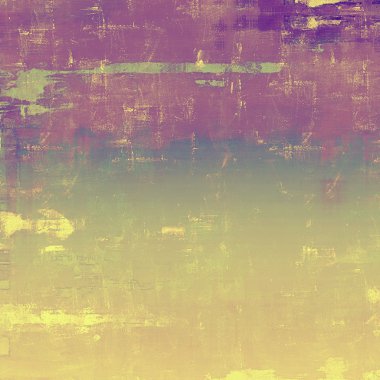 Çatlaklar ve vintage dokulu bir arka plan üzerinde lekeleri. Farklı renk desen ile