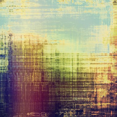 Arka plan olarak eski doku. Farklı renk desen ile