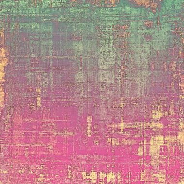 Grunge renkli arka plan veya yaratıcı tasarım çalışması için eski doku. Farklı renk desen ile