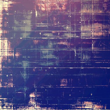 Grunge texture with decorative elements and different color pattern
