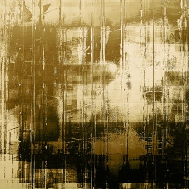 Grunge texture with decorative elements and different color pattern