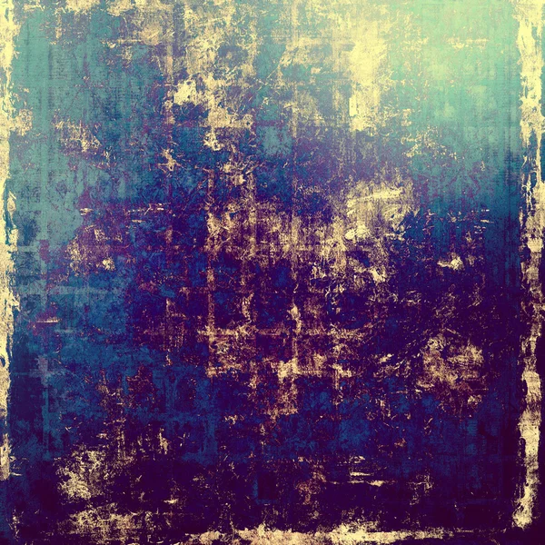 Grunge texture with decorative elements and different color pattern — ストック写真