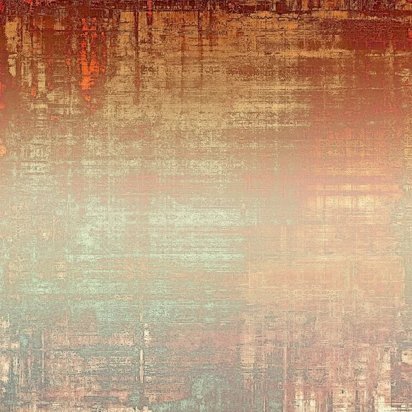 Fundo antigo abstrato com textura grunge áspera. Com padrões de cores diferentes — Fotografia de Stock