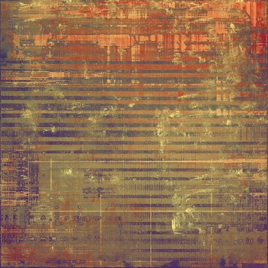 Grunge arka plan vintage ve retro tasarım öğeleri. Farklı renk desen ile