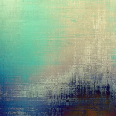 Grunge doku lekeli, metin veya resim alanı olan arka plan sıkıntılı. Farklı renk desen ile