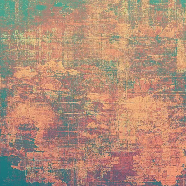 Fondo grunge con elementos de diseño vintage y retro. Con diferentes patrones de color —  Fotos de Stock