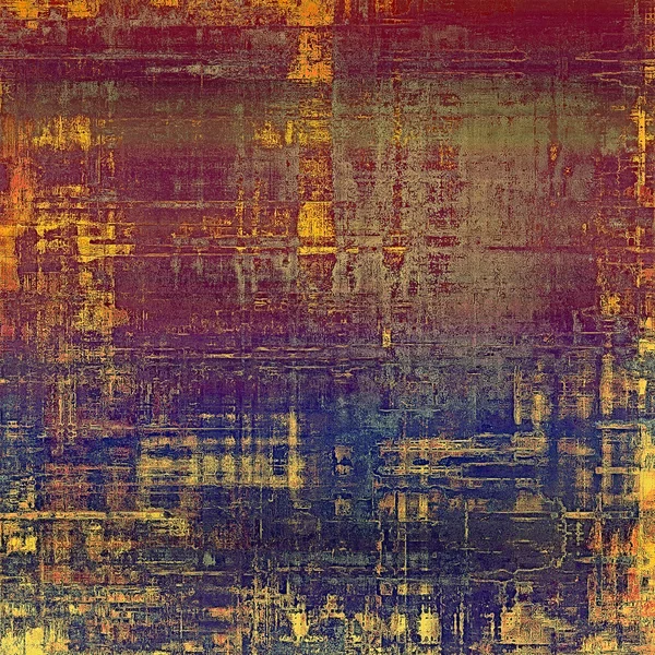 Textura manchada de grunge, fondo angustiado con espacio para texto o imagen. Con diferentes patrones de color — Foto de Stock