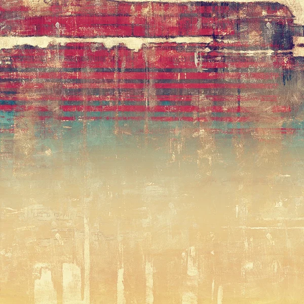 Grunge gammaldags bakgrund med utrymme för text och bild. Med annan färgmönster — Stockfoto