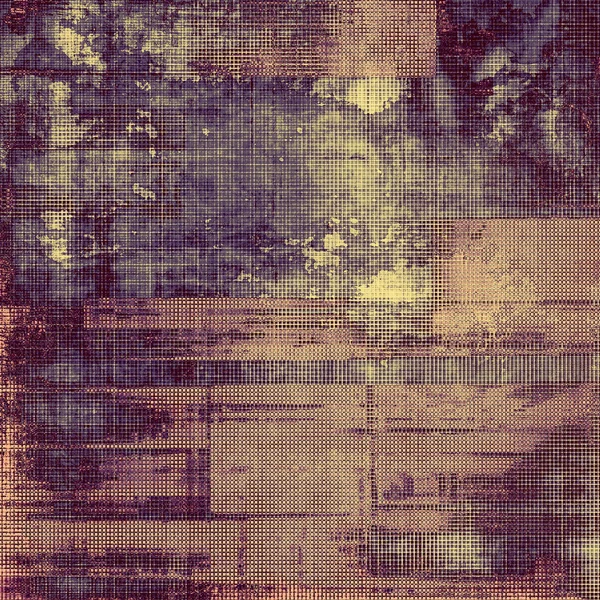 Grunge fundo antiquado com espaço para texto ou imagem. Com padrões de cores diferentes — Fotografia de Stock