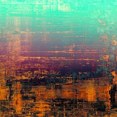 Vintage şablonu. Farklı renk desen ile