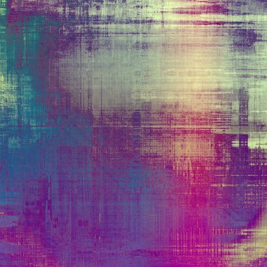 Vintage şablonu. Farklı renk desen ile