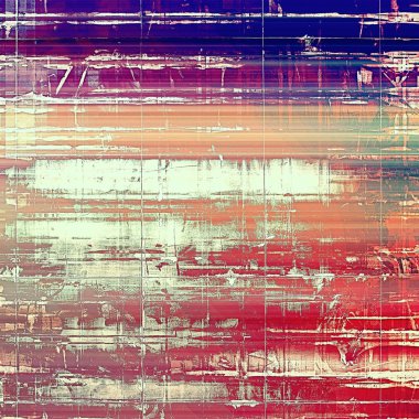 Çatlaklar ve vintage dokulu bir arka plan üzerinde lekeleri. Farklı renk desen ile