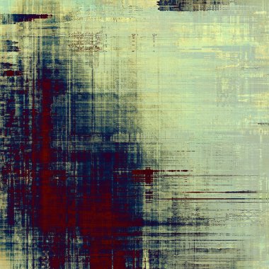 Çatlaklar ve vintage dokulu bir arka plan üzerinde lekeleri. Farklı renk desen ile