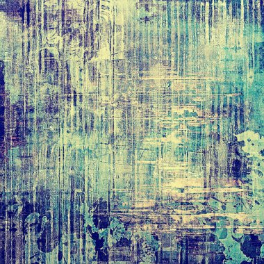 Çatlaklar ve vintage dokulu bir arka plan üzerinde lekeleri. Farklı renk desen ile