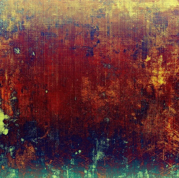 Fundo grunge abstrato velho para texturas projetadas criativas. Com padrões de cores diferentes — Fotografia de Stock