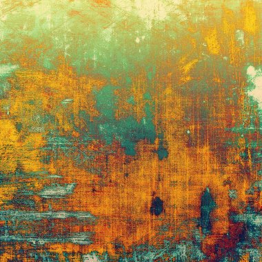 Yaşlı doku. Farklı renk desen ile