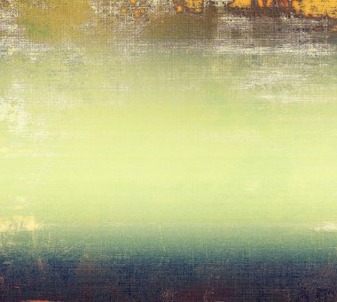 Vintage doku ile metin veya resim için yer. Farklı renk desen ile