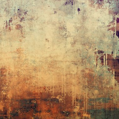 Grunge lekeleri ile arka plan. Farklı renk desen ile