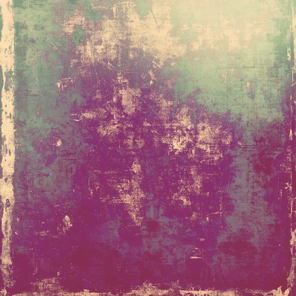Antiguo fondo grunge abstracto, textura retro envejecida. Con diferentes patrones de color — Foto de Stock
