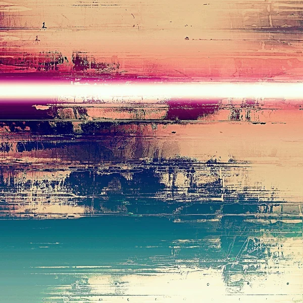 Fundo retrô abstrato ou textura antiquada. Com padrões de cores diferentes — Fotografia de Stock