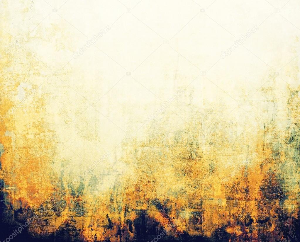 Old-style background, aging texture. With different color patterns