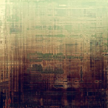 Çatlaklar ve vintage dokulu bir arka plan üzerinde lekeleri. Farklı renk desen ile