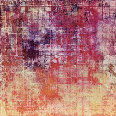 Çatlaklar ve vintage dokulu bir arka plan üzerinde lekeleri. Farklı renk desen ile