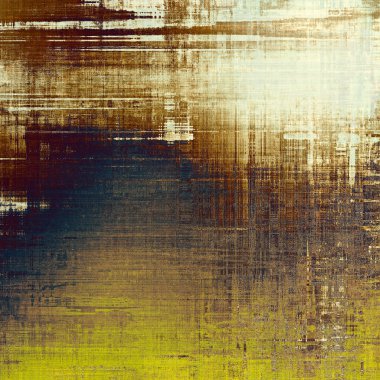 Çatlaklar ve vintage dokulu bir arka plan üzerinde lekeleri. Farklı renk desen ile